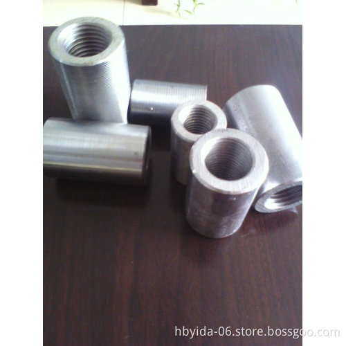 Direct thread rebar coupler